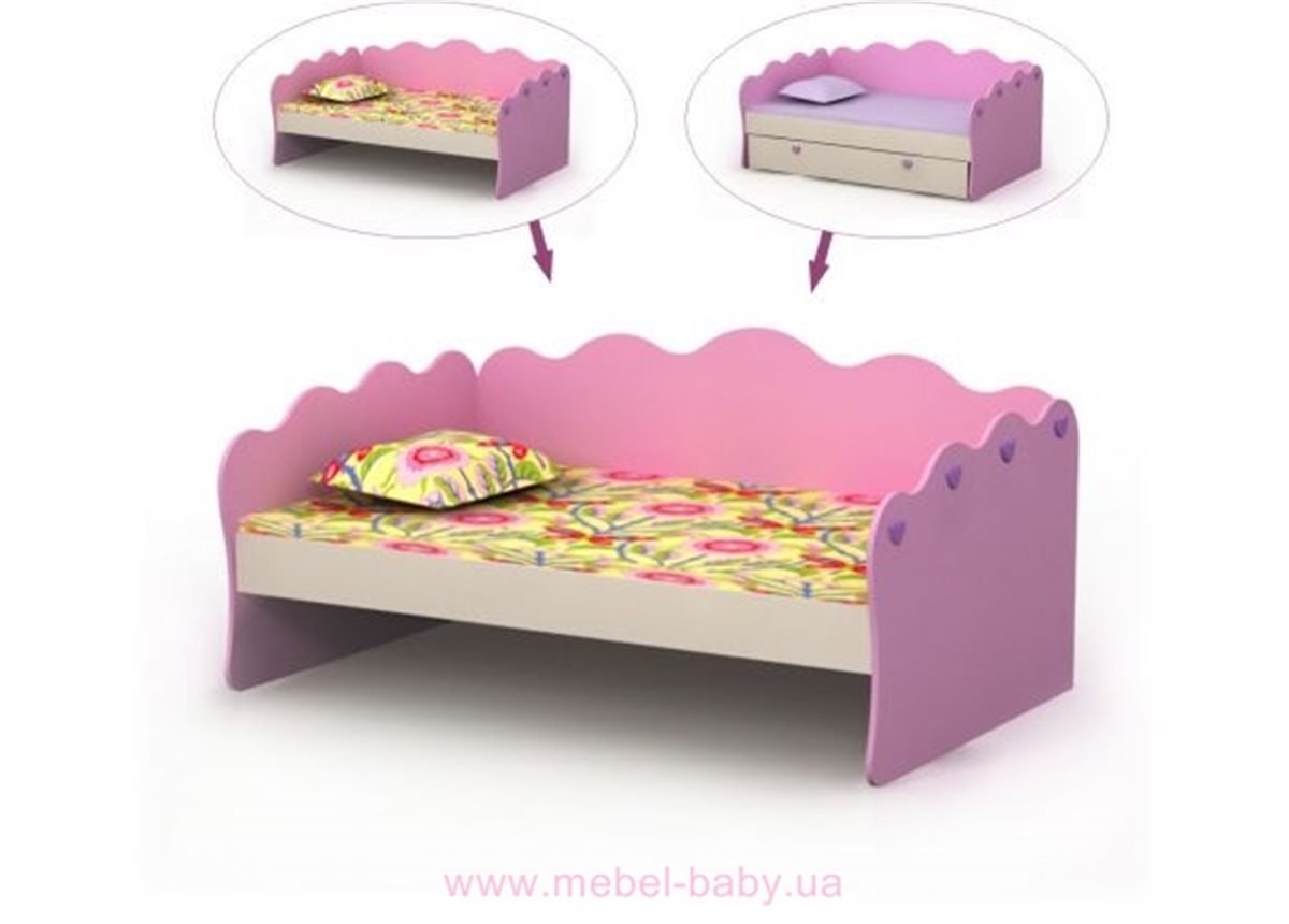 Кровать-диванчик (матрас 1200 * 2000) Pn-11-4