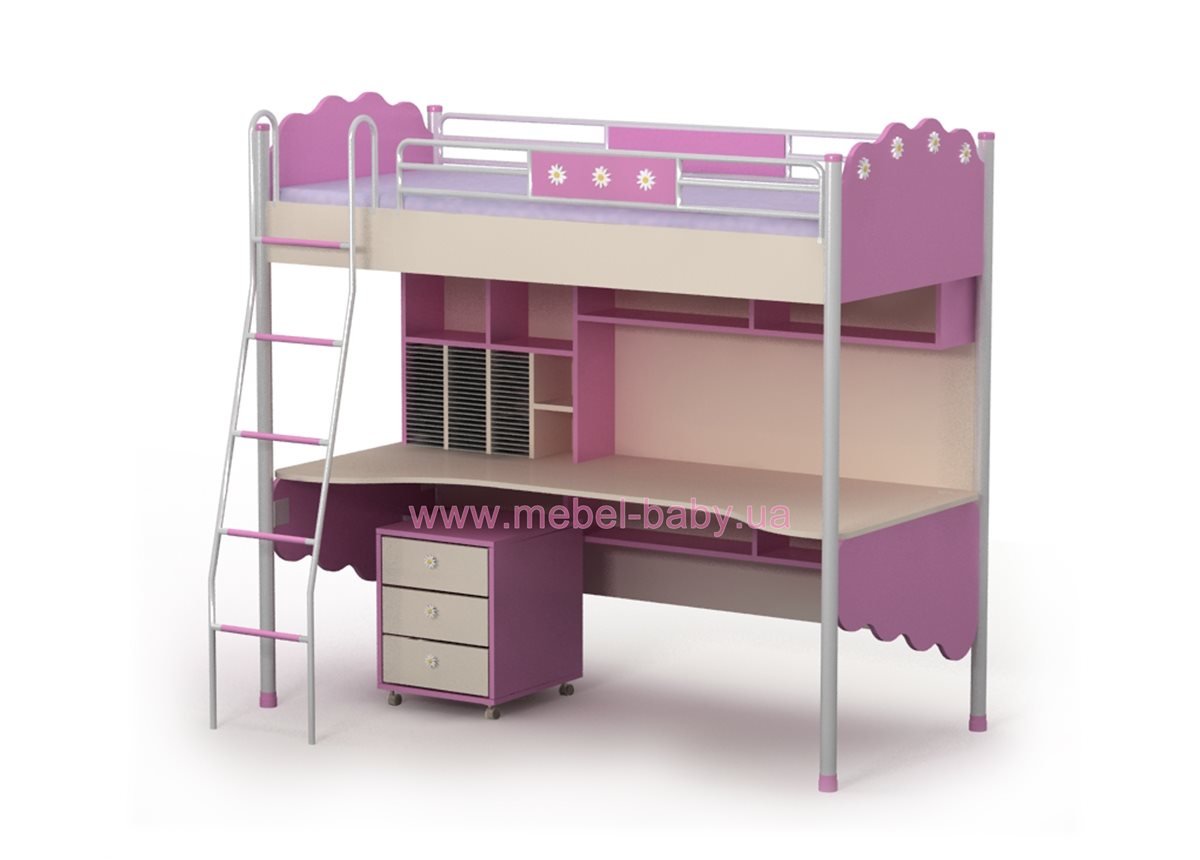 Кровать-стол Pn-16-1 Бриз