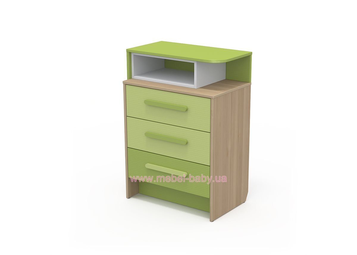 Комод кв-06 Акварели Зеленые Комод кв-06 Акварели Зеленые