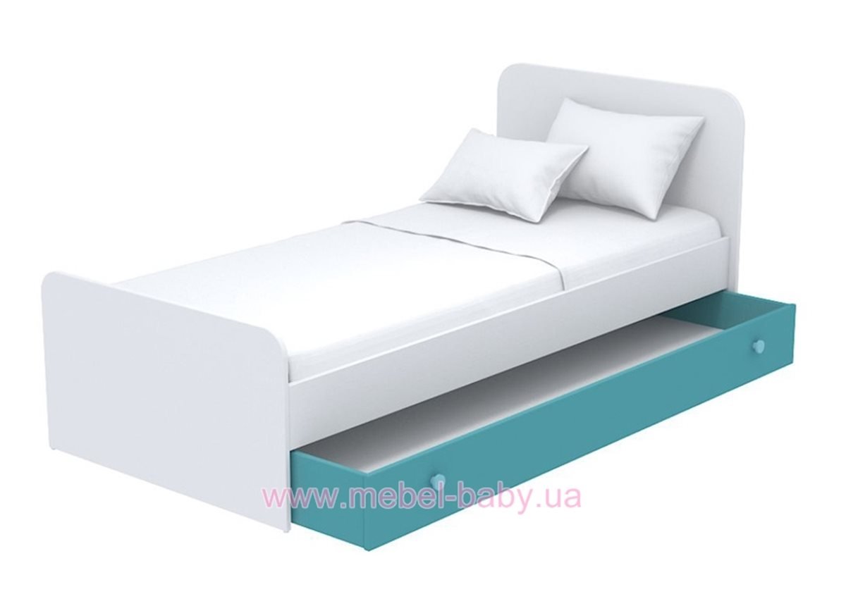 Выдвижной ящик большой кв-13-2 Акварели Бирюзовые