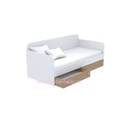 Выдвижной ящик для кровати-дивана маленький кв-15-3 Акварели Коричневые