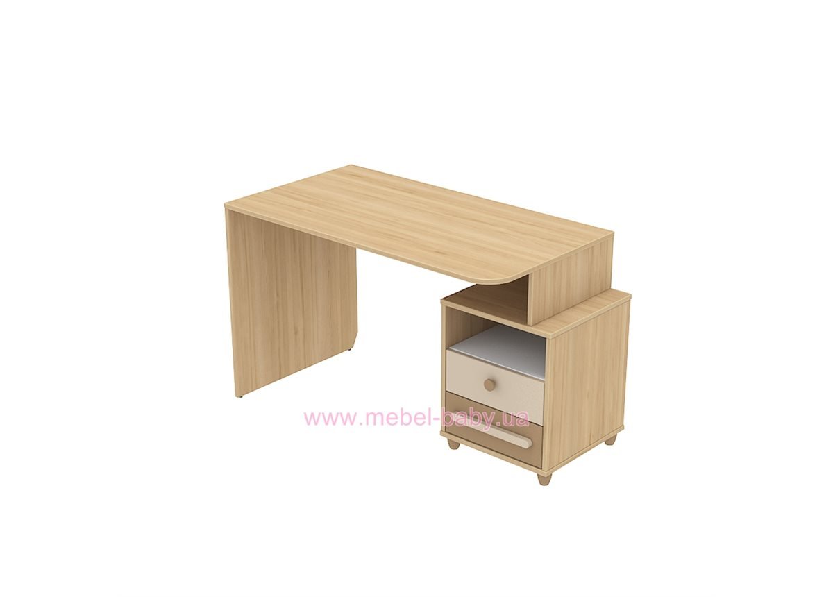 Письменный стол кв-08-1 Акварели Коричневые