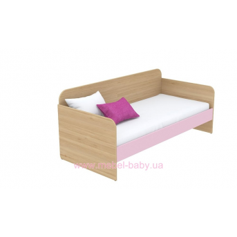 Кровать-диван (матрас 900*1900) кв-11-5 Акварели Розовые