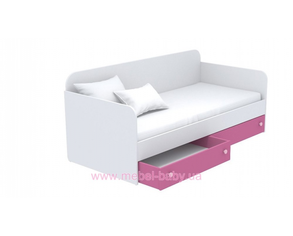 Выдвижной ящик для кровати-дивана маленький кв-15-4 Акварели Розовые