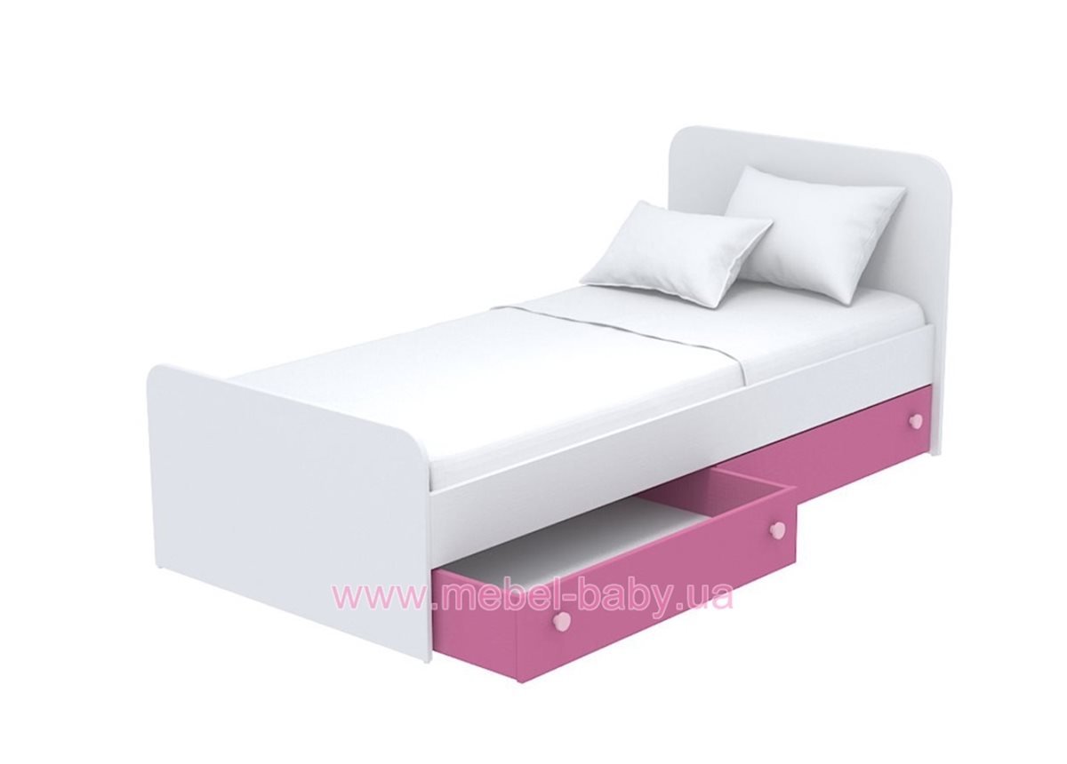 Выдвижной ящик маленький кв-15-2 Акварели Розовые