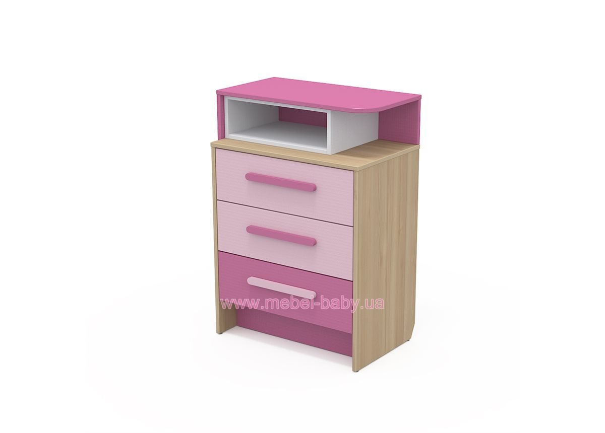 Комод кв-06 Акварели Розовые Комод кв-06 Акварели Розовые