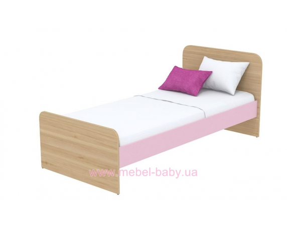 Кровать (матрас 1200*2000) кв-11-2 Акварели Розовые