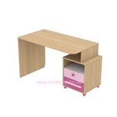 Письменный стол кв-08-1 Акварели Розовые