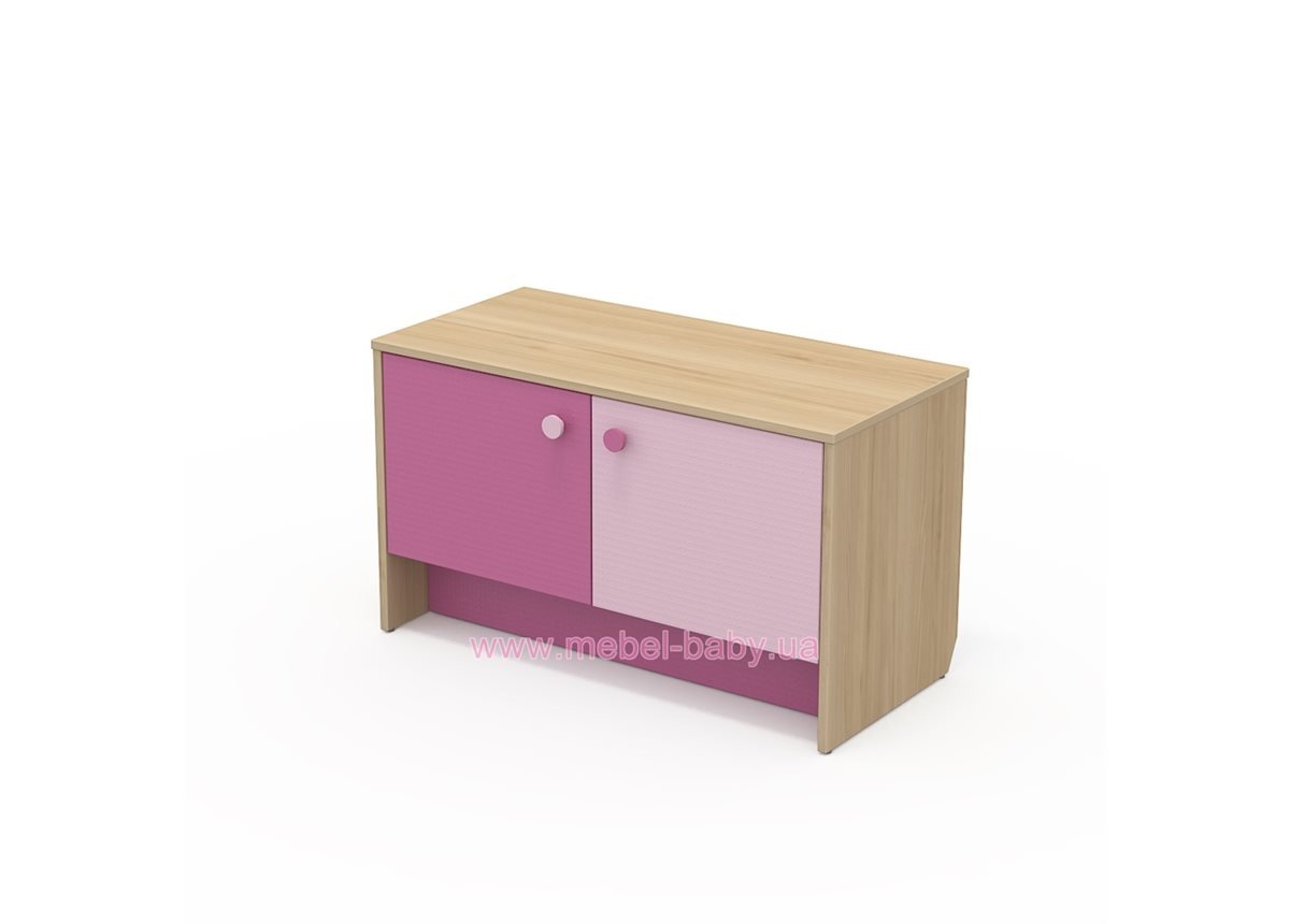 Тумба кв-18-1 Акварели Розовые