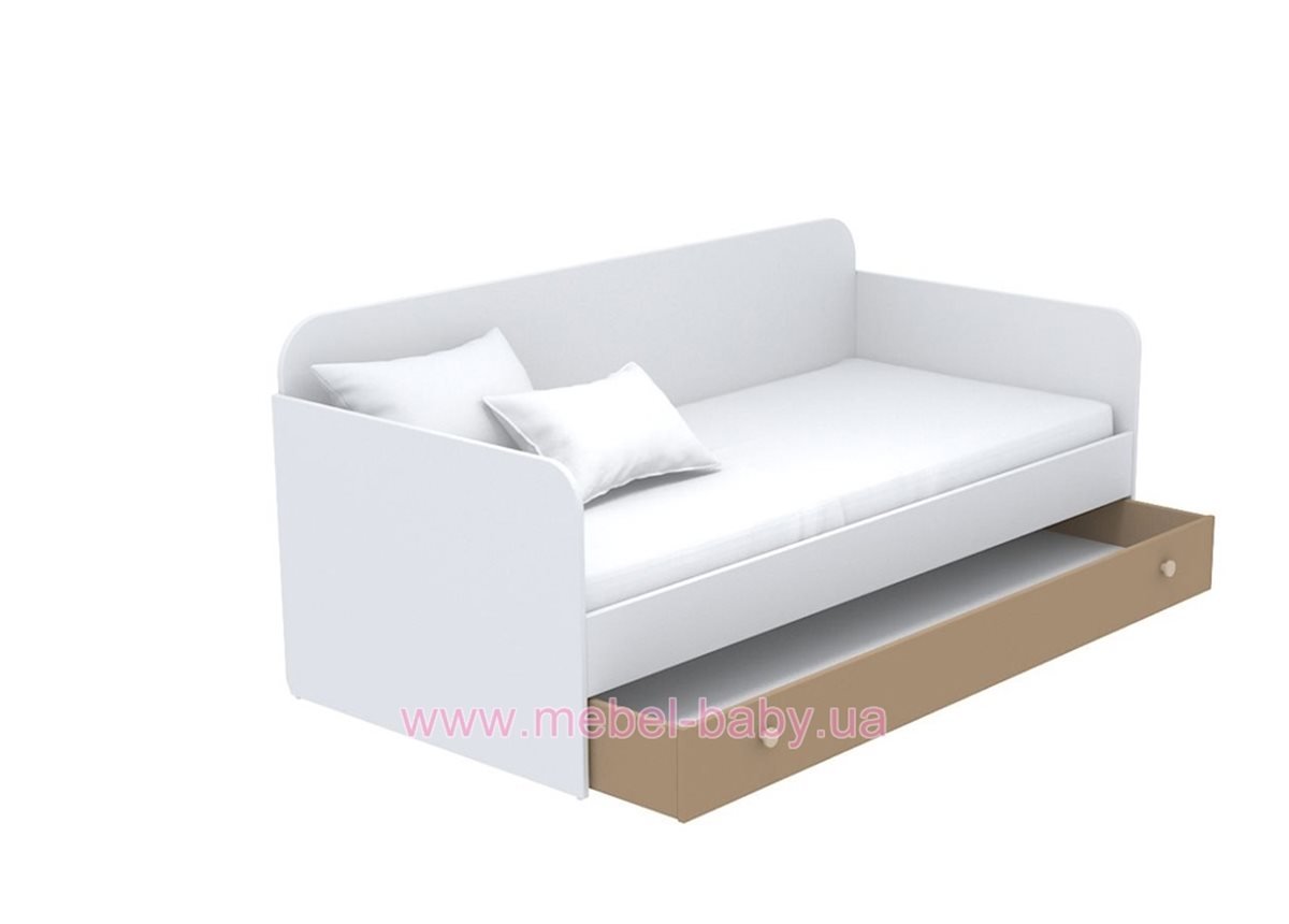 Выдвижной ящик для кровати-дивана большой кв-13-6 Акварели Коричневые