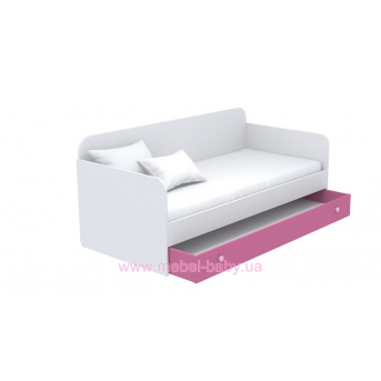 Выдвижной ящик для кровати-дивана большой кв-13-6 Акварели Розовые