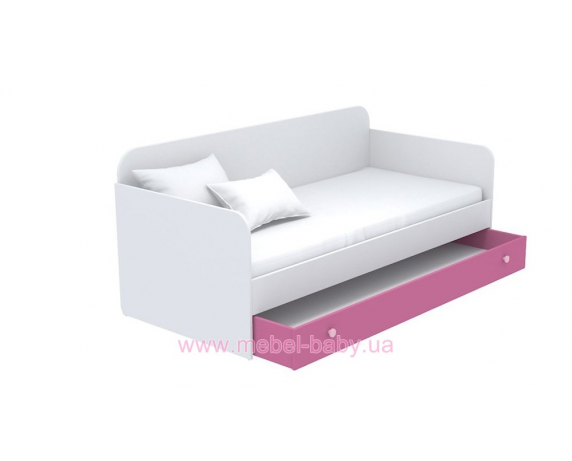 Выдвижной ящик для кровати-дивана большой кв-13-6 Акварели Розовые