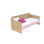 Кровать-диван (матрас 800*1600) кв-11-7 Акварели Розовые