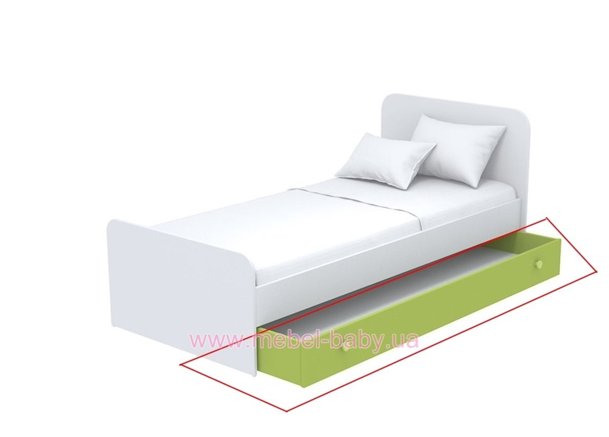 Выдвижной ящик большой кв-13-8 зеленый